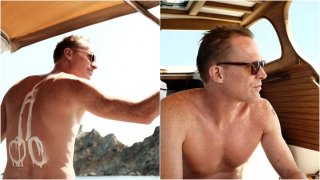 เห็นแล้วขำ+น่ารัก!! เมื่อคุณวิสัยทัศน์ให้ลูก ๆ ช่วยทาครีมกันแดดให้ของ พอล เบททานี