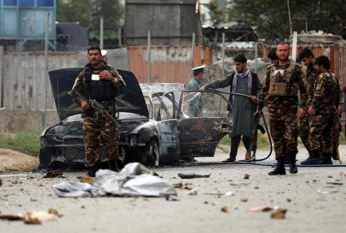 เกิดเหตุ จรวดหลายลูกถูกยิงตก ในอัฟกานิสถาน