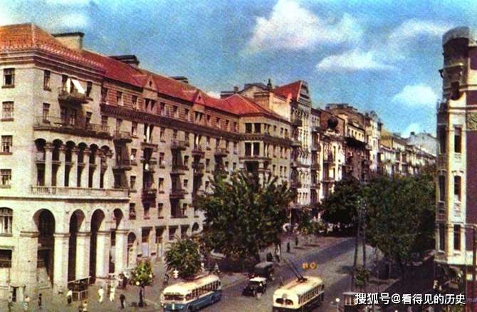 เคียฟ เมืองหลวงของประเทศยูเครนในทศวรรษ 1950