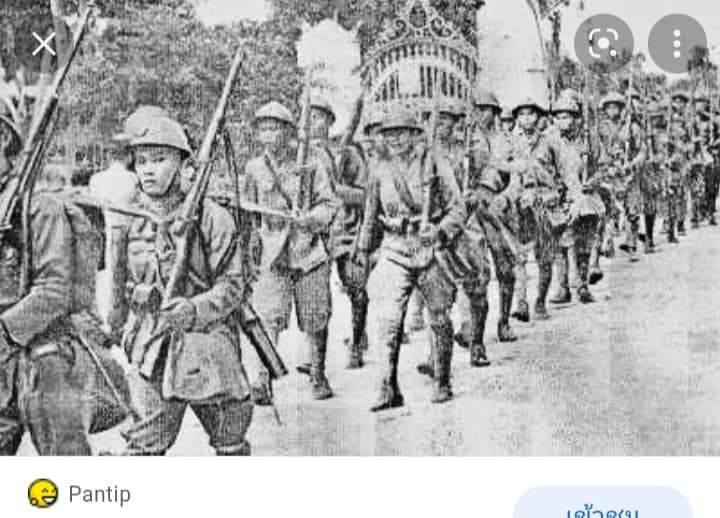 สู้รบไม่ขลาด!! กองทัพไทยเดินทัพเข้าด่านปอยเปตเเละภาพถ่ายธงชัยเฉลิมพลของฝรั่งเศสที่ไทยยึดได้ในสมรภูมิบ้านพร้าวในเขมร