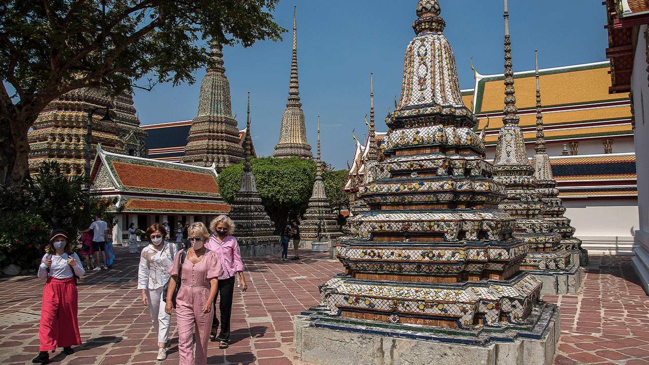 นักท่องเที่ยวประเทศไหนมาเที่ยวไทยเยอะที่สุด