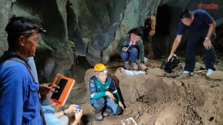 ตื่นตาตื่นใจไปกับสุสานยุคหิน! พบโครงกระดูกมนุษย์อายุ 10,000 ปี ซ่อนอยู่ใต้ดินในหลุมยุบในถ้ำเขาคมสตูล