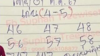 เลขเด็ด หนุ่มสุพรรณ 1/10/67
