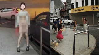 สาวนักท่องเที่ยวถ่ายวิดีโอโชว์ของสงวน หน้าธนาคารในมาเลเซีย ล่าสุดเจ้าหน้าที่ติดตามตัวเพื่อสอบสวนแล้ว 😏