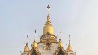 ความสุขที่ได้มองเจดีย์ ในรัชกาลที่ 9 (กุสินารา ประเทศอินเดีย)