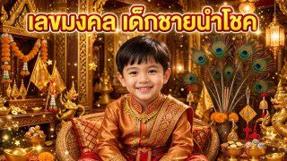 เลขมงคล เพชรกล้า "เด็กชายนำโชค" 1/8/69