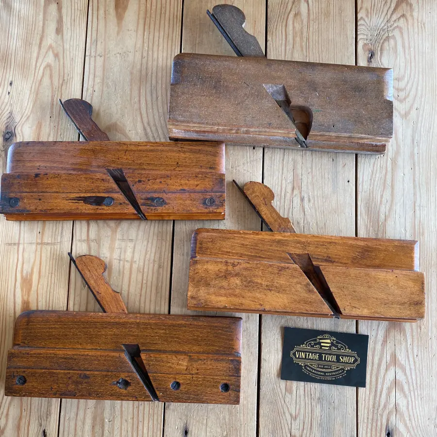SOLD Antique SIDE BEAD Moulding Planes x 4 T1770
&ndash; Vintage Tool Shop Pty Ltd