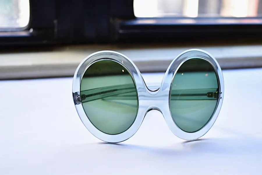 1960's | Pierre Cardin | Space Age Oversized Lucite Sunglasses
&ndash; Lady of Lizard
