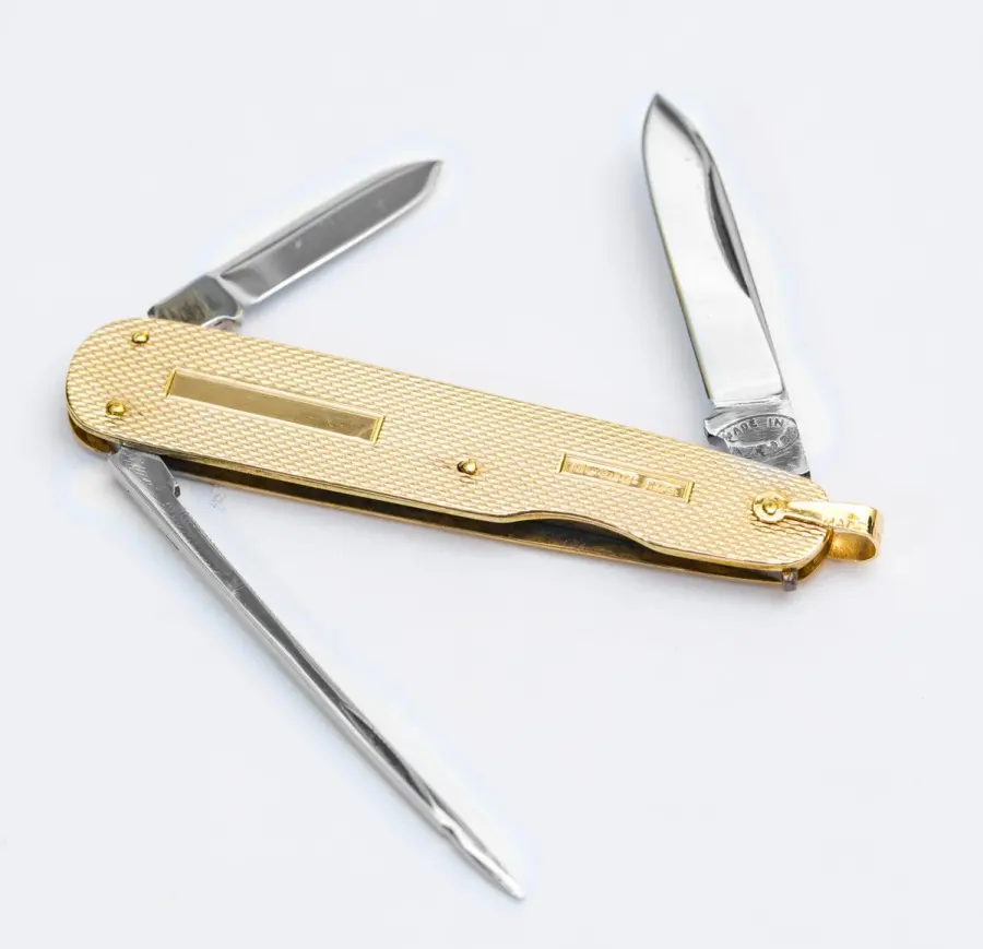 Vintage Combination Pocket Knife / Penknife With 9ct Gold Scales & She
&ndash; Blue Cherry Antiques