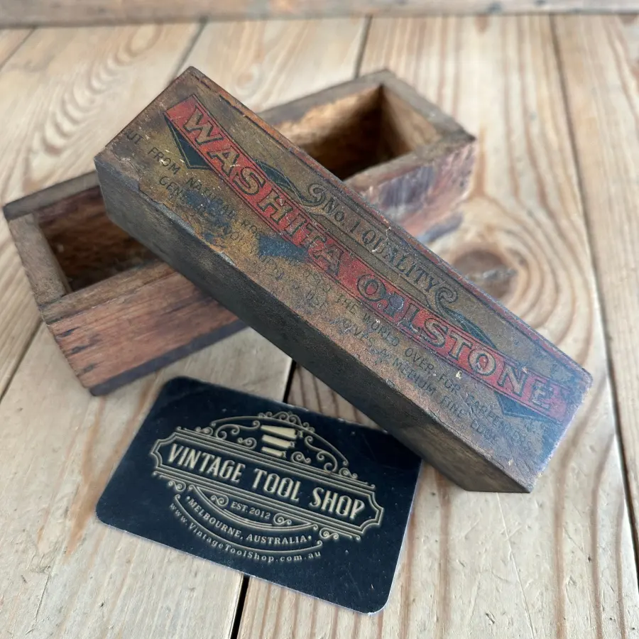SOLD. A335 Vintage Pikes No:1 quality WASHITA ARKANSAS STONE Natural S
&ndash; Vintage Tool Shop Pty Ltd