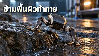หุ่นยนต์ตัวเล็กข้ามพื้นผิวหลากหลายได้อย่างไร