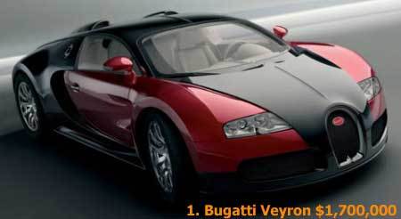 5สุดยอดรถที่แพงที่สุดในโลก2009-2010