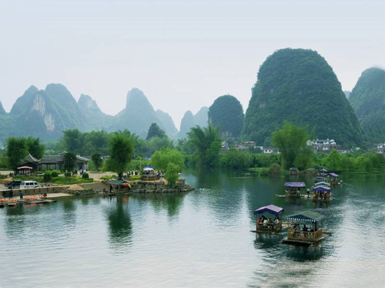Karst Mountains in Yangshuo