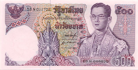 ธนบัตร รุ่นต่างๆ ในประเทศไทย