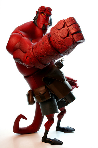 Hellboy by R_O_B_O.