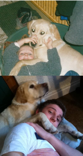 then and now pets