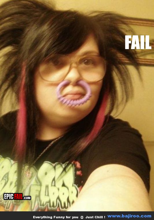 Most Crazy People Wearing Funny Nose Rings crazy people nose ring funny people world fun images pictures3 Most Crazy People Wearing Funny Nose Rings