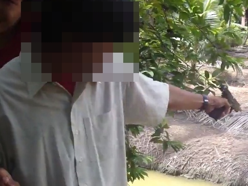 คลิปแก็งค์วัยรุ่นเอาปืนมายิงเล่น