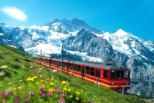 ยอดเขาจุงเฟรา (Jungfrau) ดินแดนรัก คุณชายปวรรุจ