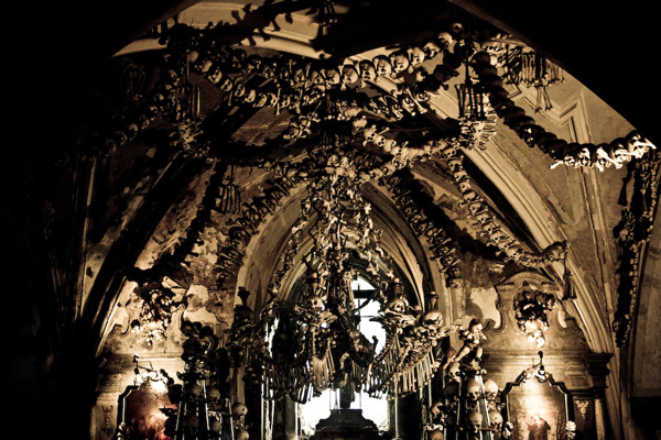 โบสถ์ Sedlec Ossuary โบสถ์ Sedlec Ossuary