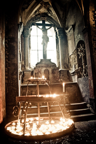 โบสถ์ Sedlec Ossuary โบสถ์ Sedlec Ossuary