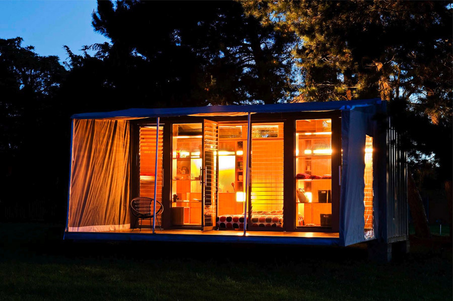 idea container house wooden cool (6)