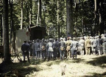 สงครามโลกครั้งที่ 1 ในภาพสี