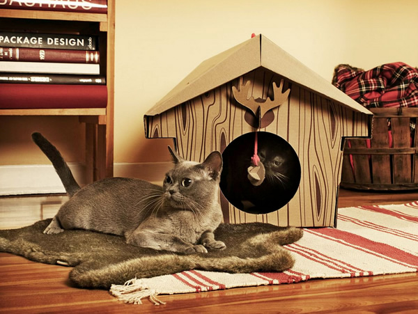 10 cat cabin 1 10 บ้านคนรักแมว ที่แต่งบ้านให้แมวอยู่อย่างมีความสุข