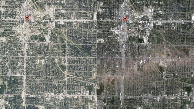 10 ภาพพื้นโลกที่เห็นแล้วใจหาย จาก Google Earth