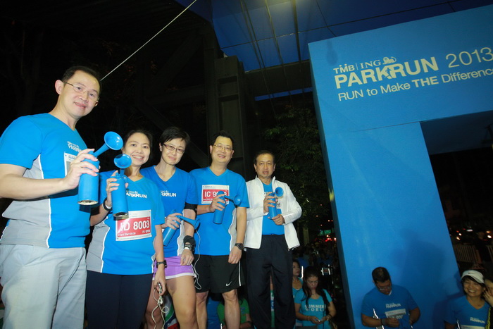 TMB, ING ParkRun 2013, วิ่งมินิมาราธอน