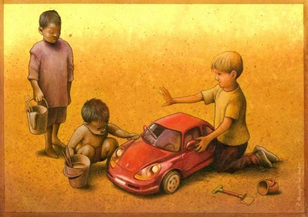 bmg02 600x424 Satiric Artworks by Pawel Kuczynski