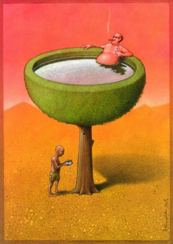 zz87 600x847 Satiric Artworks by Pawel Kuczynski