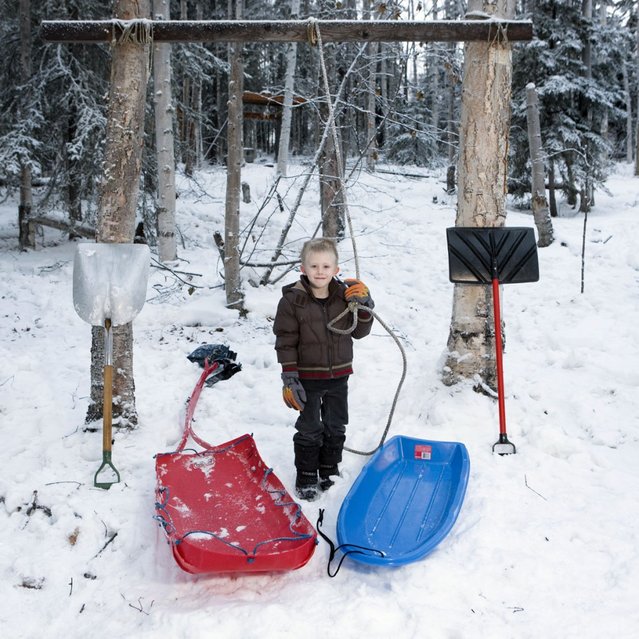 Callum, 4 &ndash; Fairbanks, Alaska. &ldquo;Toy Stories&rdquo; project. (Gabriele Galimberti)