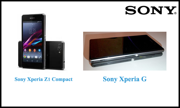 xperiaZ1 and XperiaG