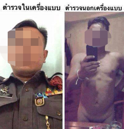 " ตำรวจไทย " ที่โด่งดังในโซเชียลเน็ตเวิร์ค