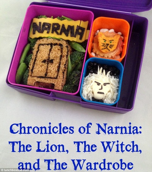 The Lion, the Witch and the Wardrobe: A tuna salad sandwich is the door to Narnia in this lunch