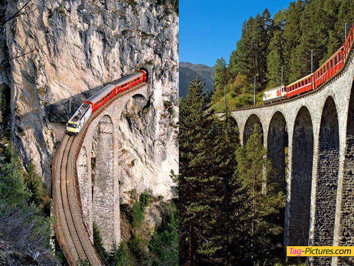 amazing train way