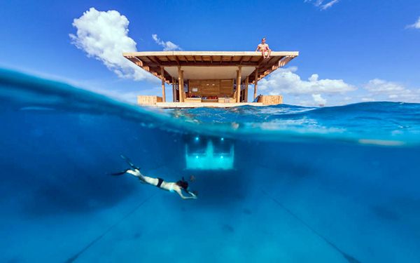 เปิดประสบการณ์ใหม่ ห้องนอนใต้น้ำ ณ หมู่เกาะแซนซีบาร์ ประเทศแทนซาเนีย