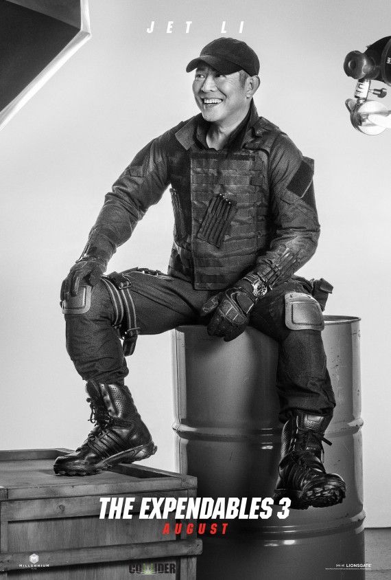 expendables 3 jet li poster 570x844 Expendables 3 Unveils 16 Character Posters