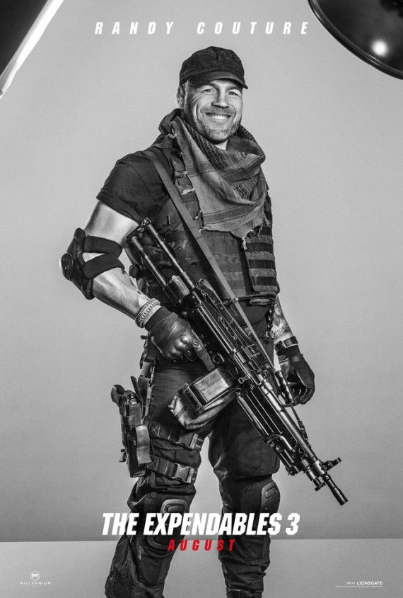 expendables 3 randy couture poster 570x844 Expendables 3 Unveils 16 Character Posters