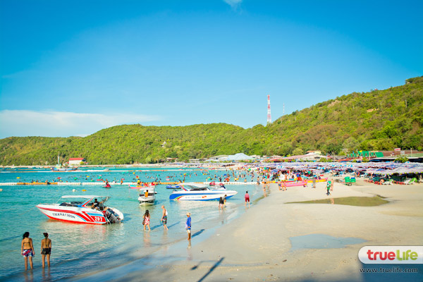 เที่ยวเกาะล้าน พัทยา ทะเลใกล้กรุงเทพฯ ฟ้าคราม น้ำใส ทะเลสวย อาบแดดสุดชิลล์