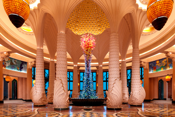 Gorgeous Hall at the Atlantis in Dubai