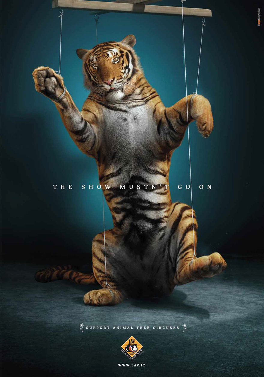 The Show Mustn’t Go On. Support Animal-free Circuses.