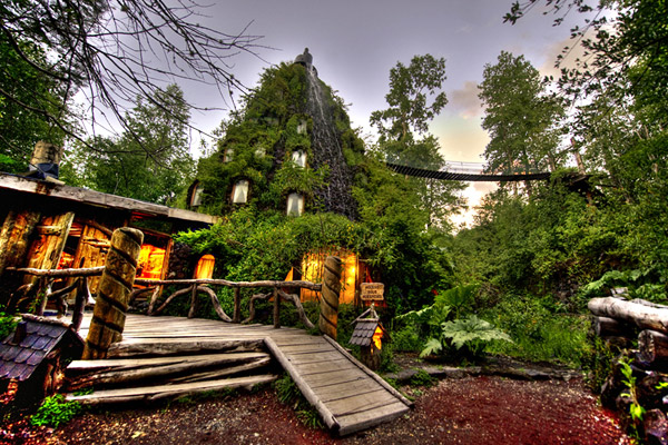 โรงแรมสุดแปลก La Montana Magica Lodge โรงแรมในภูเขาไฟ ที่ชิลี