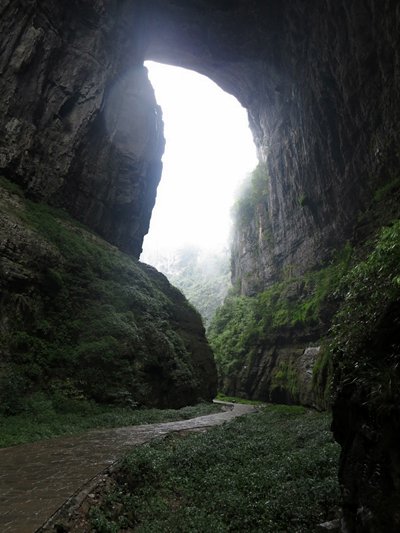 เที่ยวจีน อุทยานแห่งชาติหลุมฟ้า Three Natural Bridges ภูผาอัศจรรย์  ณ เมืองอู่หลง