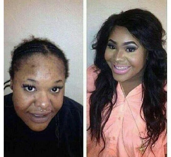 Wow! Look At These Before And After Makeup Photos 