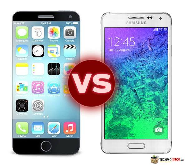 iPhone 6 VS Samsung Galaxy Alpha