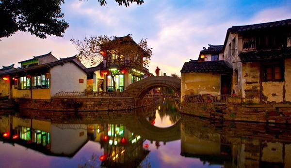 โจวจวง Zhouzhuang เมืองแห่งสายน้ำ มณฑลเจียงซู เวนิสแห่งประเทศจีน