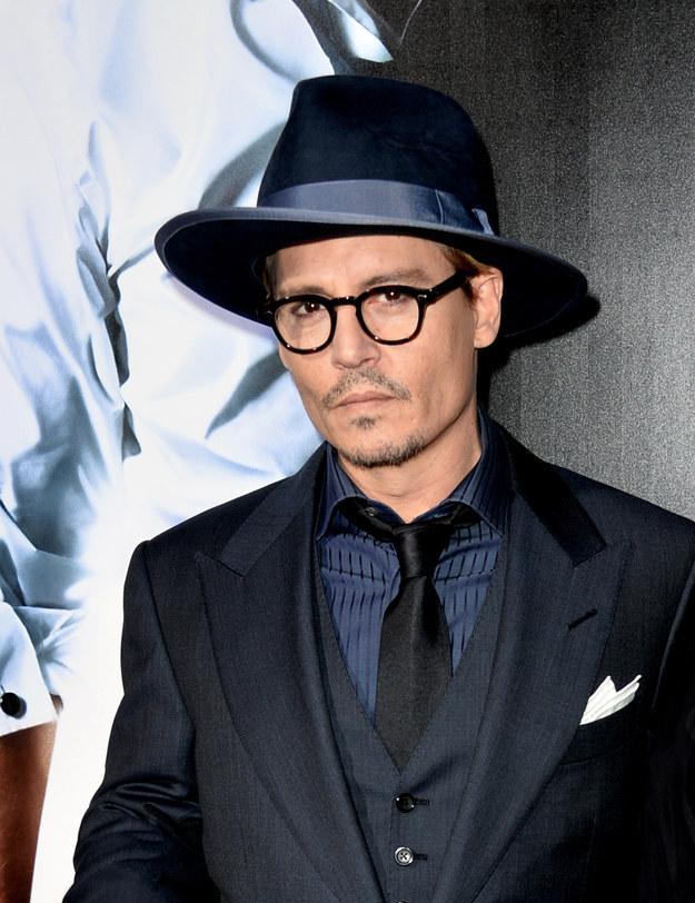 Johnny Depp sold ballpoint pens over the phone.