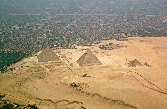 8.) An 1884 scientific conference held in the city of Philadelphia featured a paper that theorized the pyramids were actually hills that were cut into pyramids.